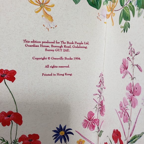 Vintage Photo Album Flower Garden Unused 1994 Hard Back Floral - Picture 9 of 10